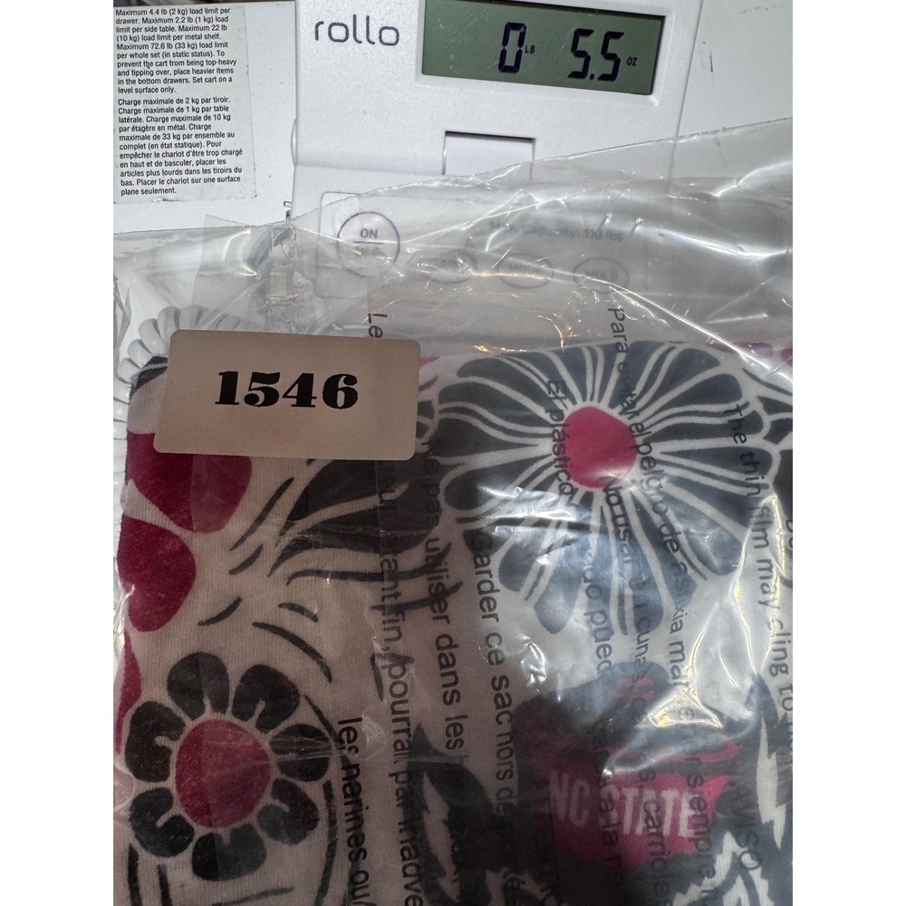 Pressbox Women's Medium White NC State Wolfpack T-Shirt Floral Graphic NWT - Picture 7 of 7